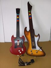 Used, PS2 Guitar Hero RedOctane SG Guitar + PS2 React Wireless Guitar **READ INFO** for sale  Shipping to South Africa