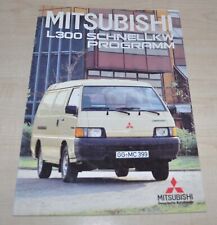 1987 Mitsubishi L300 Sales Van Allard Brochure Prospekt DE na sprzedaż  PL