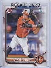 JACKSON HOLLIDAY ROOKIE CARD 2022 Bowman Baseball 1st RC Baltimore Orioles! for sale  Shipping to South Africa