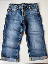 Knielange jeansshorts größe gebraucht kaufen  Oelsnitz