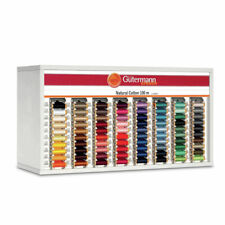 GUTERMANN 100% NATURAL COTTON SEWING THREAD 100 METRE SPOOL - LOTS OF COLOURS, used for sale  Shipping to South Africa