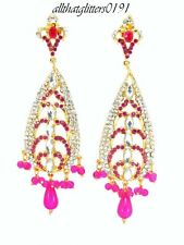 Indian earrings 22ct for sale  NEWCASTLE UPON TYNE