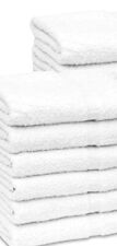 48 pçs toalhas de banho brancas 22x44 pol. Econômico 100% algodão 6 lb. Salão de ginástica hotel spa  comprar usado  Enviando para Brazil