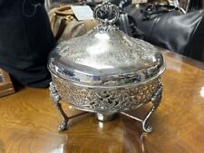 Silver plated footed for sale  Saratoga Springs