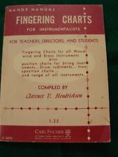 1957 fingering charts for sale  Waldport