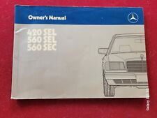 Mercedes 1988 owners for sale  Gulfport