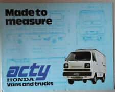 Honda acty brochure for sale  BOURNE