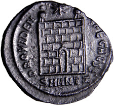 Auténtica moneda romana antigua certificada Crispo César SMANTZ Campgate ESCASA segunda mano  Embacar hacia Argentina