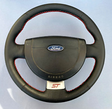 Volante de couro genuíno OEM Ford Fiesta Mk6 "ST" - Novo acabamento em couro comprar usado  Enviando para Brazil