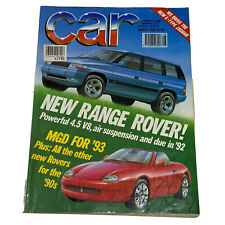 Revista rara vintage CAR AGOSTO 1990, Alfa Romeo 33, VW Gold Country, Honda CRX comprar usado  Enviando para Brazil