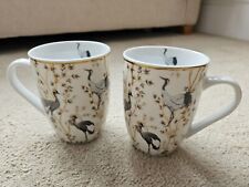 Pair china mugs for sale  BURTON-ON-TRENT