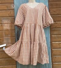 Gingham dress size for sale  YATELEY