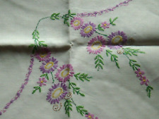 Vintage hand embroidered for sale  MATLOCK