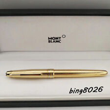 Montblanc gold black for sale  Shipping to Ireland