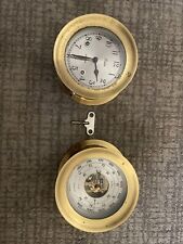 brass boston barometer for sale  North Reading