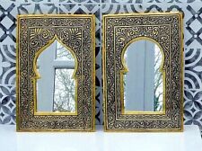 Hand Tooled Metal Mirrors * Brass Colour * 2 Shapes * Made in Morocco for sale  Shipping to South Africa