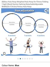 Collapsible weighted hula for sale  STIRLING