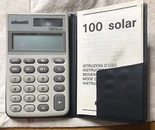 Calcolatrice olivetti 100 usato  Avezzano