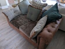 Chesterfield seater brown for sale  ROCHESTER