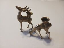 deer brass holders candle for sale  Roswell
