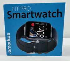 SMARTWATCH - EMPOWER FIT PRO IPHONE/ANDROID COM 3 PULSEIRAS PRETO ROSA AZUL comprar usado  Enviando para Brazil