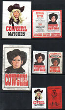 Cmc cowgirl matchbox for sale  CLEVEDON