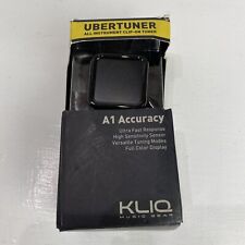 Kliq Ubertuner - Sintonizador con clip para todos los instrumentos - con guitarra, bajo, violín,, usado segunda mano  Embacar hacia Argentina