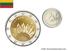 Używany, 2 Euros Commémorative Lituanie 2023 Kartu Su Ukraina UNC na sprzedaż  Wysyłka do Poland