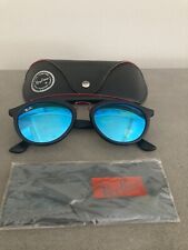 Óculos de sol Ray-Ban espelhado azul-petróleo redondo com estojo comprar usado  Enviando para Brazil