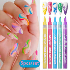 5pcs nails graffiti for sale  Shipping to Ireland