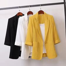 2023 new Women's jacket Solid yellow black cotton fabric loose fitting jacket for sale  Shipping to South Africa