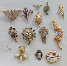 Vintage brooches job for sale  COLCHESTER