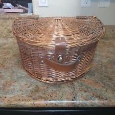 Wicker picnic basket for sale  Stockton