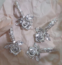 Silver plated rose for sale  South Gate