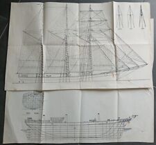 Bauplan topsail schooner gebraucht kaufen  Gundelsheim