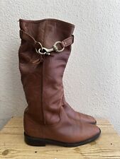 coach leather riding boots for sale  San Jose