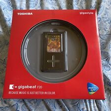 MP3 player Toshiba Gigabeat - MEG-F20 - 20 GB novo comprar usado  Enviando para Brazil