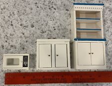 Used, Miniature Wood Kitchen Set Doll House Furniture for sale  Shipping to South Africa