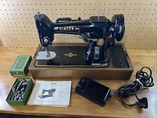Used, Vintage 1952 Singer 206K25 Sewing Machine With Wooden Case Manual Attachments for sale  Shipping to Canada