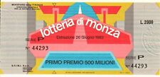 Lotteria monza 1983 usato  Biassono