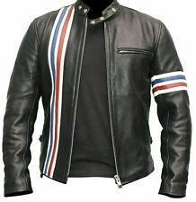 Black men leather for sale  Shipping to Ireland