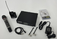 Sistema de microfone sem fio Audio-Technica Pro Audio com portátil e lapela comprar usado  Enviando para Brazil