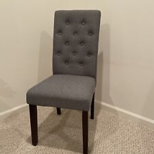 Dining chair gray for sale  Aldie