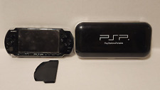 Consola Sony PSP-3001 c para piezas o reparación con estuche rígido y cubierta de batería rota segunda mano  Embacar hacia Argentina
