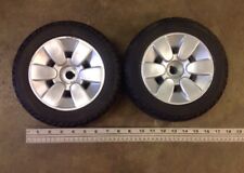 TWO (2) Primo Wheels Tires Rim 9x3 P-126 Solid Foam Filled Jazzy Wheelchair es-1 for sale  Shipping to South Africa