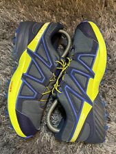 Salomon Speedcross Contragrip Mens Blue Yellow Trail Sneakers Size 6 Preowned til salg  Sendes til Denmark