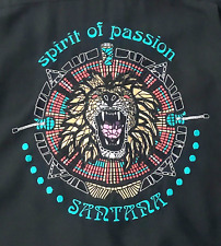 INCRÍVEL Camisa de Acampamento de Seda Bordada Nat Nast (MED) “SPIRIT OF PASSION - SANTANA” comprar usado  Enviando para Brazil