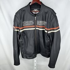 Harley Davidson leather jacket Men's Passing Link Biker Motorcycle Size XL for sale  Shipping to South Africa