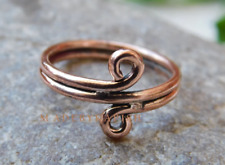 Copper Scroll Ring Spiral Ring Handmade Copper Dainty Ring's for Wife & Women's for sale  Shipping to South Africa