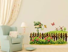 Fairy Garden Wall Sticker Decal For Kids Nursery Baby Room Decor, used for sale  Shipping to South Africa